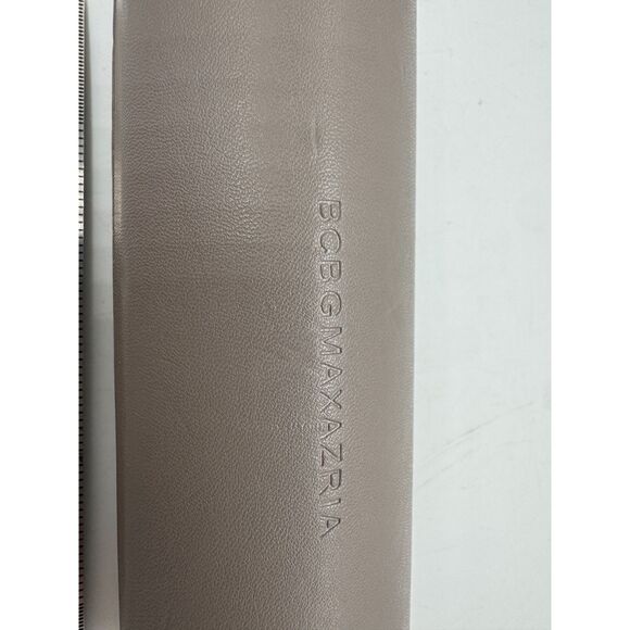 BCBG MAXAZRIA Hard Shellcase Bronze Color Felt Lined - Picture 7 of 7